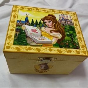 GREAT CONDITION* Beauty & the Beast Jewelry Box